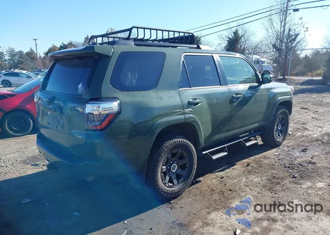 2022 Toyota 4Runner Trail Special Edition из США, поврежденный, VIN JTETU5JR0N6015268